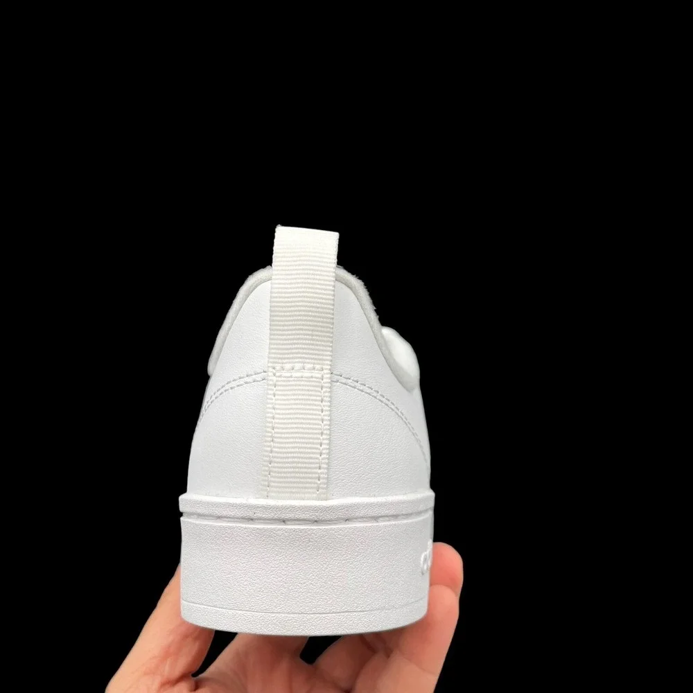 Adidas StreetCheck Youth Boys Girls Sneakers Sz 5‎ White Black Classic Shell Toe